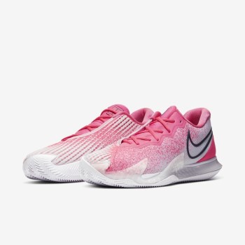 Nike Court Air Zoom Vapor Cage 4 - Férfi Teniszcipő - Rózsaszín/Fehér